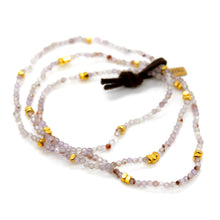 Load image into Gallery viewer, Luxury Mini Faceted Amethyst Quartz Bracelet - BC-615
