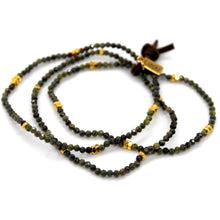 Load image into Gallery viewer, Luxury Mini Faceted Dragon's Blood Jasper Stone Bracelet - BC-619
