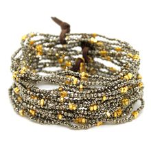 Load image into Gallery viewer, Luxury Mini Faceted Pyrite Stone Bracelet - BC-625

