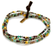 Load image into Gallery viewer, Luxury Mini Faceted Australia Jade Stone Bracelet - BC-635
