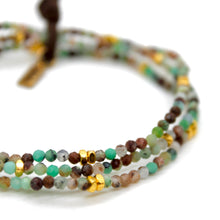 Load image into Gallery viewer, Luxury Mini Faceted Australia Jade Stone Bracelet - BC-635

