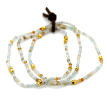 Load image into Gallery viewer, Luxury Mini Faceted Amazonite Stone Bracelet - BC-637
