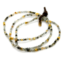 Load image into Gallery viewer, Luxury Mini Faceted Prehnite Stone Bracelet - BC-639
