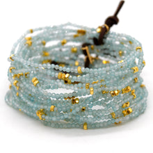 Load image into Gallery viewer, Luxury Mini Faceted Apatite Stone Bracelet - BC-640
