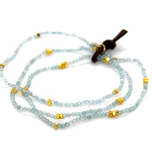 Load image into Gallery viewer, Luxury Mini Faceted Apatite Stone Bracelet - BC-640
