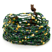Load image into Gallery viewer, Luxury Mini Faceted Phoenix Lapis Stone Bracelet - BC-646
