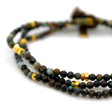 Load image into Gallery viewer, Luxury Mini Faceted Turquoise Stone Bracelet - BC-647
