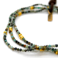 Load image into Gallery viewer, Luxury Mini Faceted African Turquoise Stone Bracelet - BC-649
