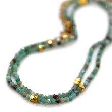 Load image into Gallery viewer, Phoenix Stone and Gold Luxury Short Necklace - NC-634
