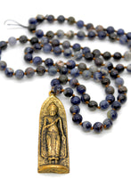 Load image into Gallery viewer, Buddha Necklace 3 - Sodalite Stone
