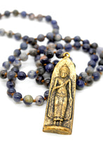 Load image into Gallery viewer, Buddha Necklace 3 - Sodalite Stone
