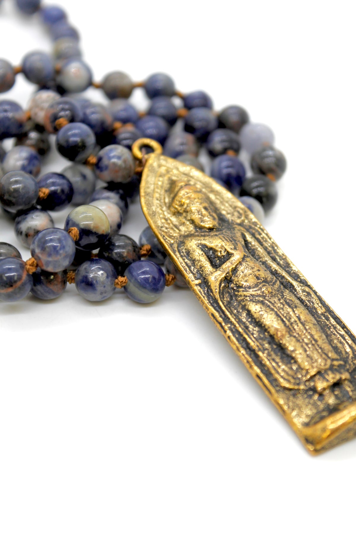 Buddha Necklace 3 - Sodalite Stone