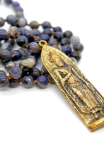 Load image into Gallery viewer, Buddha Necklace 3 - Sodalite Stone
