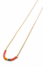 Load image into Gallery viewer, Miyuki Seed Bead Delicate Pendant Necklace -N8-029C
