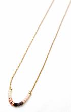 Load image into Gallery viewer, Miyuki Seed Bead Delicate Pendant Necklace -N8-029I

