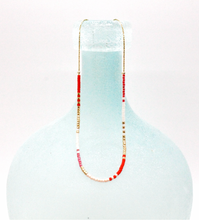 Load image into Gallery viewer, Miyuki Seed Bead Delicate Coral Necklace -N8-030
