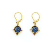 Load image into Gallery viewer, Semi Precious Stone Drop Earrings - E4-349
