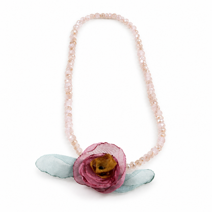 Pastel Double Crystal Flower Bracelet -The Classics Collection- B1-1015