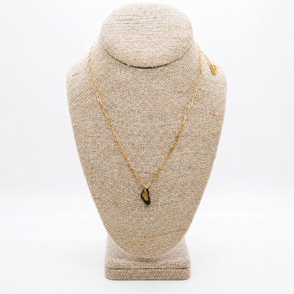 Lake Tahoe Double Mini Charm Necklace - NT-002A