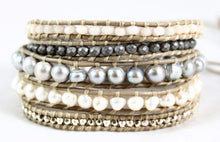 Load image into Gallery viewer, Chicory Wrap Bracelet - Freshwater Pearls Mix
