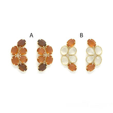 Load image into Gallery viewer, Curved Perfect Fall Earrings  - E4-465

