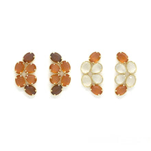 Load image into Gallery viewer, Curved Perfect Fall Earrings  - E4-465
