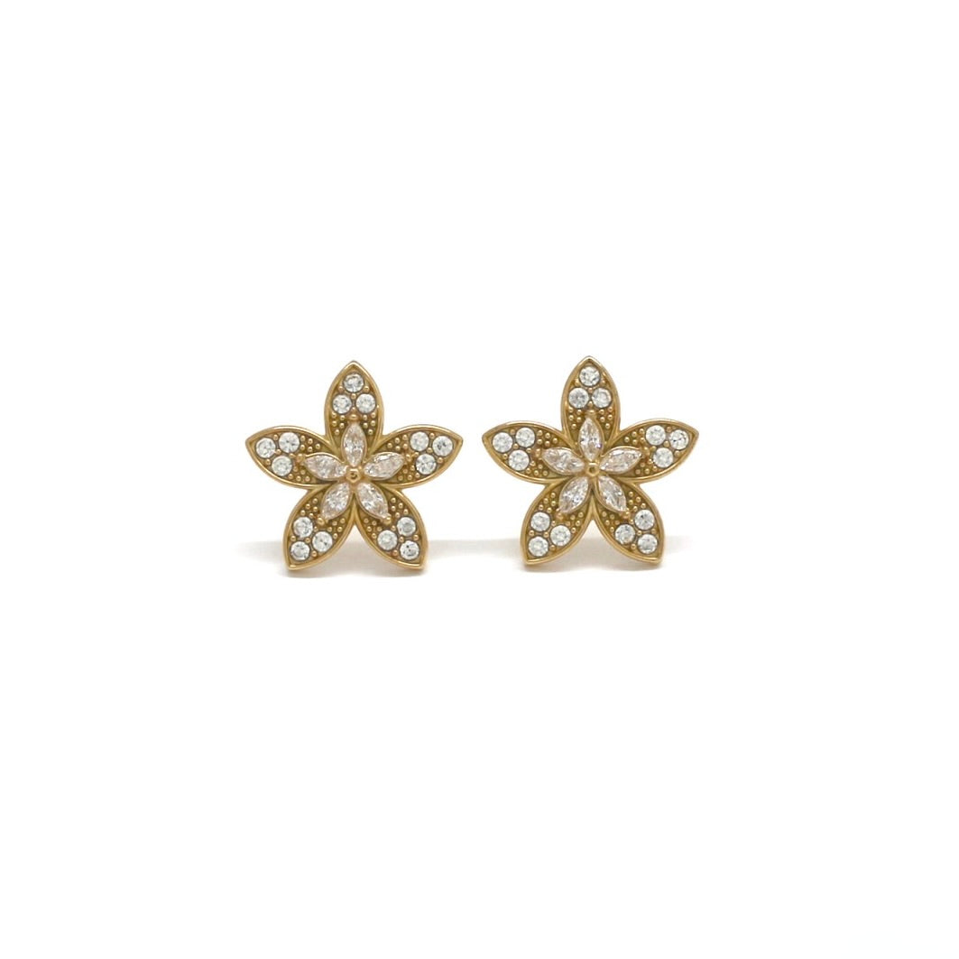 Mini Rhinestone Luxury Star Stud Earrings  - E4-456