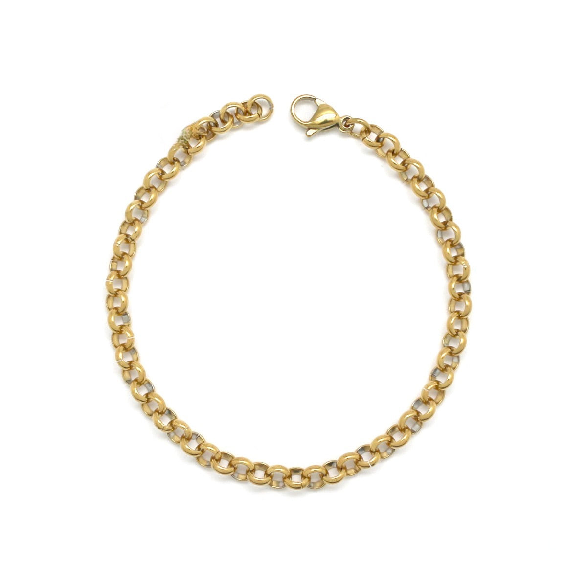 Small Gold Chain Bracelet - B4-053