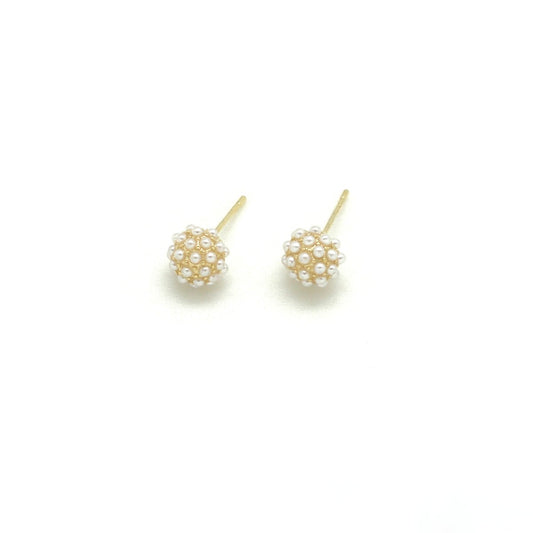 Mini Faux Pearl Stuf Earrings - E4-445