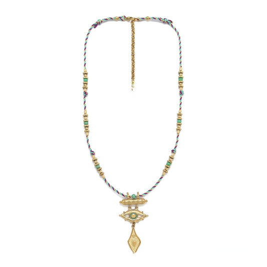 Evil Eye Turquoise Necklace - N2-2743