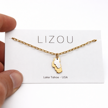 Load image into Gallery viewer, Lake Tahoe Double Mini Charm Necklace - NT-002B
