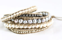 Load image into Gallery viewer, Chicory Wrap Bracelet - Freshwater Pearls Mix
