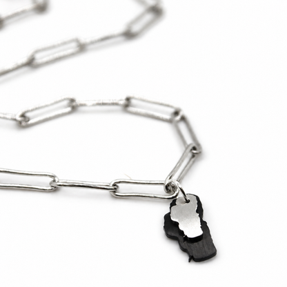 Lake Tahoe Double Mini Charm Necklace - NT-003A