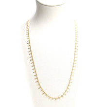 Load image into Gallery viewer, Simple 24K Gold Plate Long Light Necklace -French Flair Collection- N2-2324
