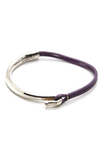 Load image into Gallery viewer, Lilac Leather + Silver
