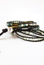Load image into Gallery viewer, Avalon - Leather Mixed Wrap Bracelet

