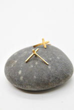 Load image into Gallery viewer, Mini Cross Earrings
