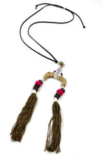 Load image into Gallery viewer, Bull Head Tassel Long Necklace -The Classics Collection- N2-819
