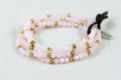 Delicate Crystal Mini Stack Bracelet - BC-019