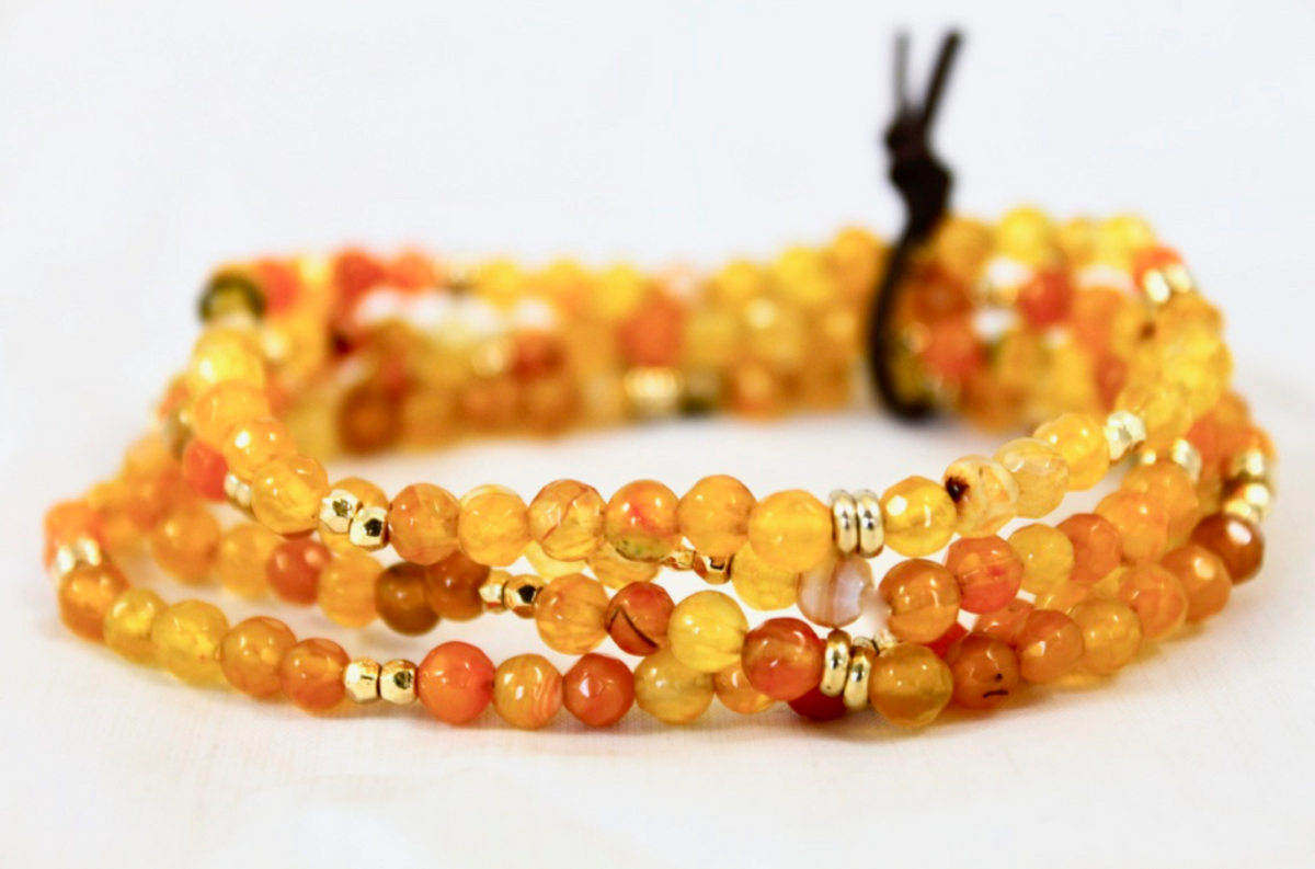 Delicate Crystal Mini Stack Bracelet - BC-100