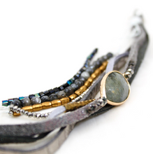 Load image into Gallery viewer, Labradorite Magnet Bracelet  -The Classics Collection- B1-953
