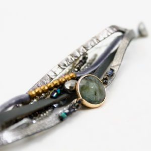 Labradorite Magnet Bracelet  -The Classics Collection- B1-954