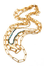 Load image into Gallery viewer, Four Strand Layered Short Necklace -French Flair Collection- N2-2273
