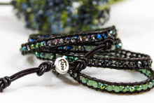 Load image into Gallery viewer, Cricket - Crystal Mix Wrap Bracelet
