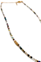 Load image into Gallery viewer, Semi Precious Stone Short Necklace -French Flair Collection- N2-2254

