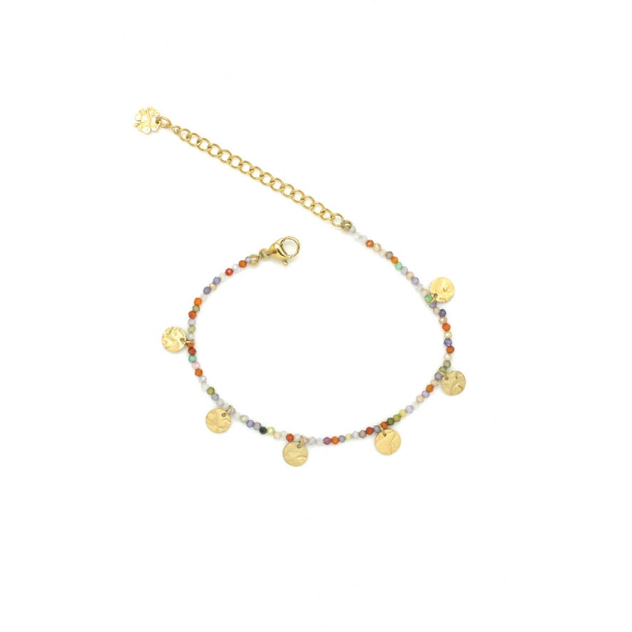 Simple Semi Precious Stone Bracelet -French Flair Collection- B1-2051