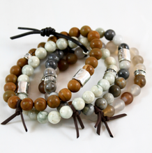 Load image into Gallery viewer, Chunky Stone Stack Bracelet - BL-M40
