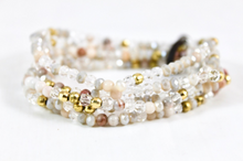 Load image into Gallery viewer, Semi Precious Stone and Crystal Mix Luxury Stack Bracelet - BL-Darling
