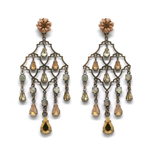 Antique Style Luxury Chandelier Earrings -French Flair Collection-  E4-024
