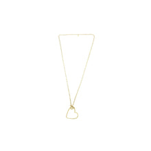 Load image into Gallery viewer, Simple Short Open Heart Short Chain Necklace -French Flair Collection- N2-2261
